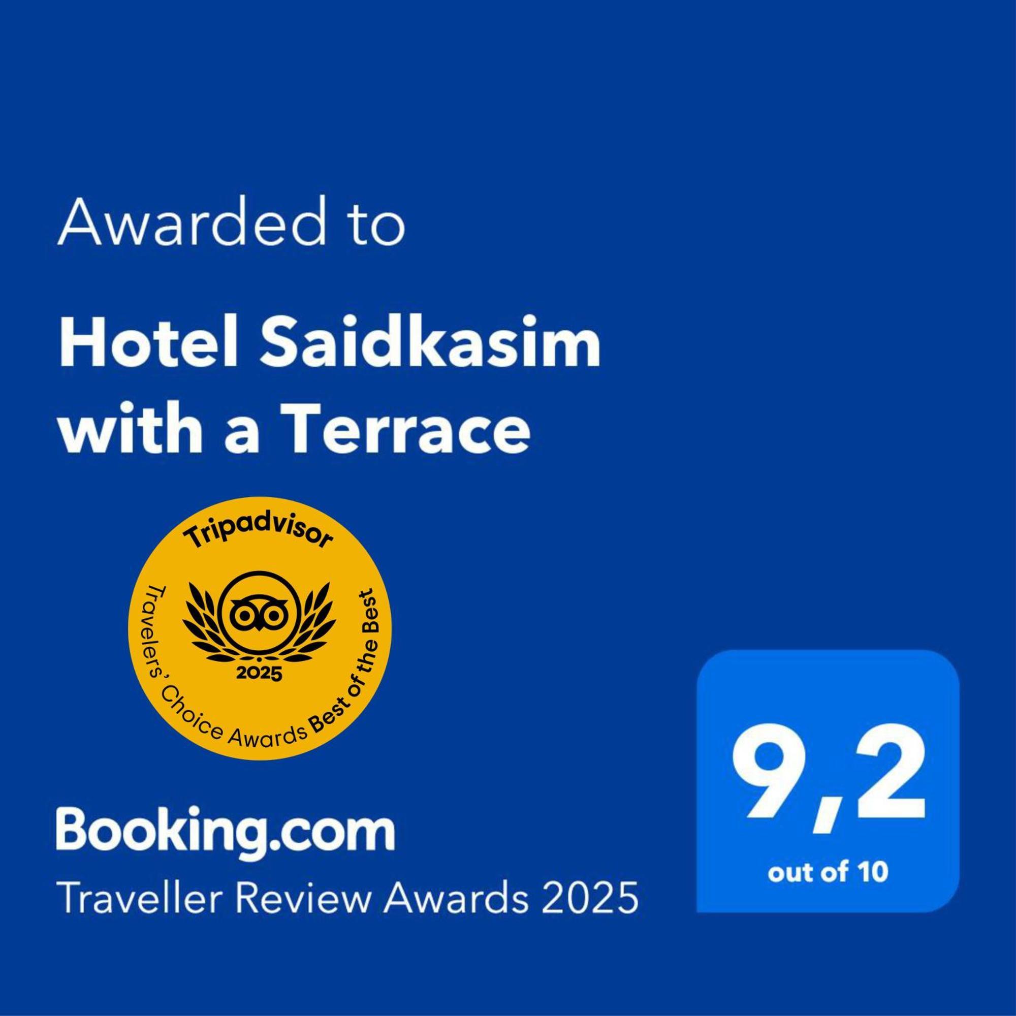 Saidkasim With A Terrace Hotel Bukhara Exterior photo
